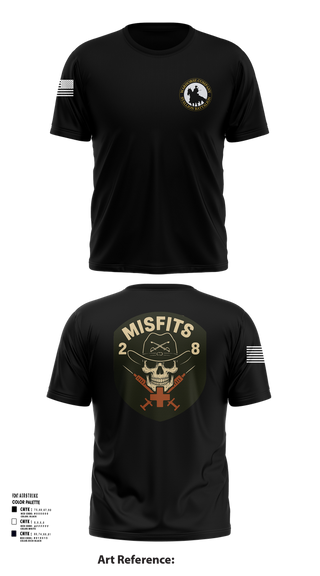 Short Sleeve Performance Shirt, 2-8 Cav, HHC, Medic Platoon, , Teamtime, Team time, sublimation, custom sports apparel, team uniforms, spirit wear, spiritwear, sports uniforms, custom shirts, team store, custom team store, fundraiser sports, apparel fundraiser