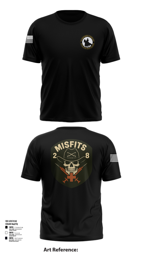 Short Sleeve Performance Shirt, 2-8 Cav, HHC, Medic Platoon, , Teamtime, Team time, sublimation, custom sports apparel, team uniforms, spirit wear, spiritwear, sports uniforms, custom shirts, team store, custom team store, fundraiser sports, apparel fundraiser