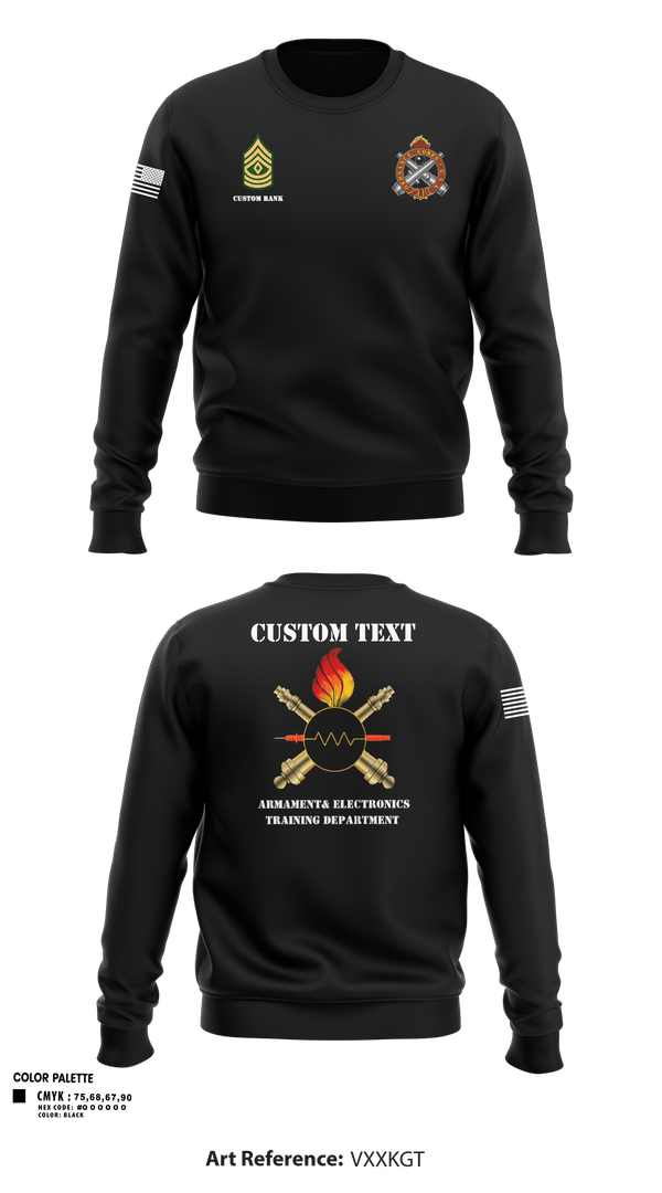 Crew Neck Sweatshirt, AETD, Army, Teamtime, Team time, sublimation, custom sports apparel, team uniforms, spirit wear, spiritwear, sports uniforms, custom shirts, team store, custom team store, fundraiser sports, apparel fundraiser