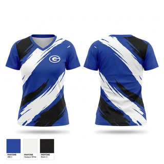 Womens Short Sleeve Vneck Shirt, Lady Jays, Softball, Teamtime, Team time, sublimation, custom sports apparel, team uniforms, spirit wear, spiritwear, sports uniforms, custom shirts, team store, custom team store, fundraiser sports, apparel fundraiser