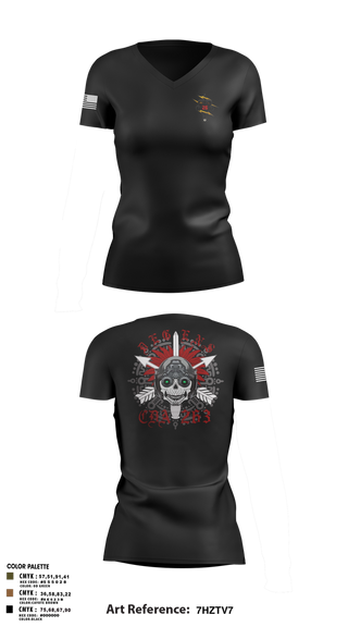 Womens Short Sleeve Vneck Shirt, CDA 263, , Teamtime, Team time, sublimation, custom sports apparel, team uniforms, spirit wear, spiritwear, sports uniforms, custom shirts, team store, custom team store, fundraiser sports, apparel fundraiser