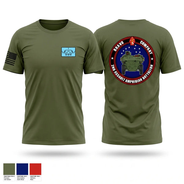 Old School Cotton Feel Shirt, 2d AABn, Marines, Teamtime, Team time, sublimation, custom sports apparel, team uniforms, spirit wear, spiritwear, sports uniforms, custom shirts, team store, custom team store, fundraiser sports, apparel fundraiser