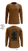 180th ESC HQ 73067856 Long Sleeve Performance Shirt - 25