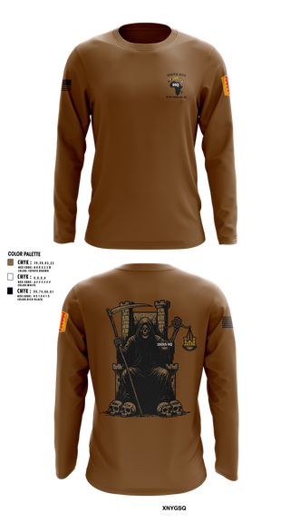 Long Sleeve Performance Shirt, 180th ESC HQ, Army, Teamtime, Team time, sublimation, custom sports apparel, team uniforms, spirit wear, spiritwear, sports uniforms, custom shirts, team store, custom team store, fundraiser sports, apparel fundraiser