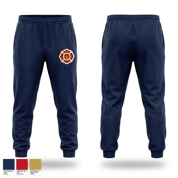 Sweatpants, Newport Fire and EMS, Fire Department, Teamtime, Team time, sublimation, custom sports apparel, team uniforms, spirit wear, spiritwear, sports uniforms, custom shirts, team store, custom team store, fundraiser sports, apparel fundraiser
