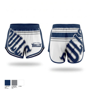 Womens Shorts, Central coast Bulls, Baseball, Teamtime, Team time, sublimation, custom sports apparel, team uniforms, spirit wear, spiritwear, sports uniforms, custom shirts, team store, custom team store, fundraiser sports, apparel fundraiser