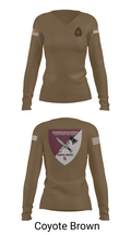 FY 25-26 OU RC Women's Long Sleeve V-neck Shirt - 17