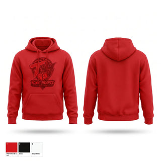 Hoodie, Toxic Hearts, Men's Basketball, Teamtime, Team time, sublimation, custom sports apparel, team uniforms, spirit wear, spiritwear, sports uniforms, custom shirts, team store, custom team store, fundraiser sports, apparel fundraiser