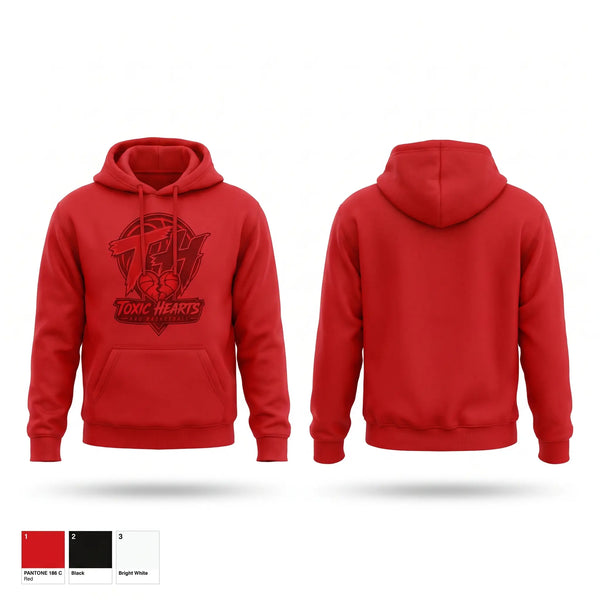 Hoodie, Toxic Hearts, Men's Basketball, Teamtime, Team time, sublimation, custom sports apparel, team uniforms, spirit wear, spiritwear, sports uniforms, custom shirts, team store, custom team store, fundraiser sports, apparel fundraiser