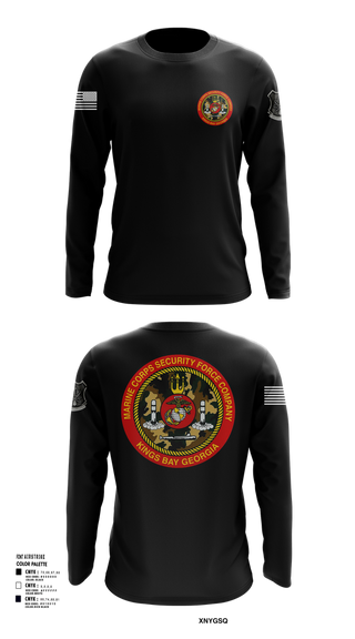 Long Sleeve Performance Shirt, Marine Corps Security Forces Battalion, , Teamtime, Team time, sublimation, custom sports apparel, team uniforms, spirit wear, spiritwear, sports uniforms, custom shirts, team store, custom team store, fundraiser sports, apparel fundraiser