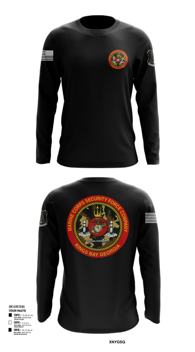 Marine Corps Security Forces Battalion 39264653 Long Sleeve Performance Shirt 101