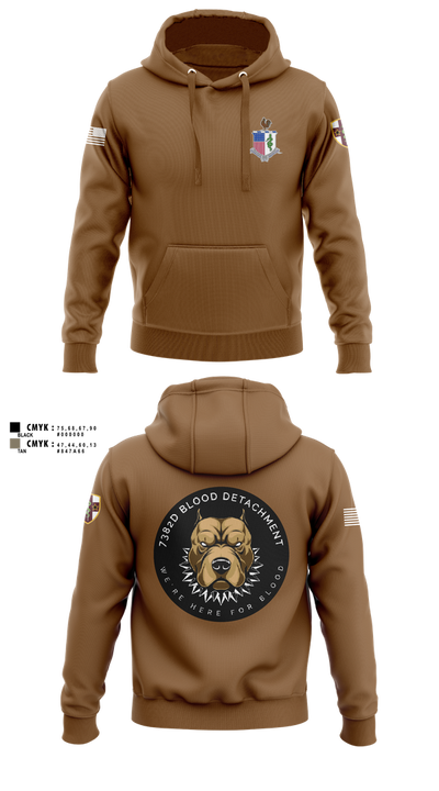 7236 Medical Support Unit 23700208 Hoodie - 4