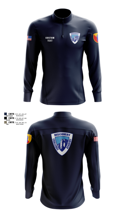Discovery ChalleNGe Academy 60550316 Quarter Zip Jacket - 4