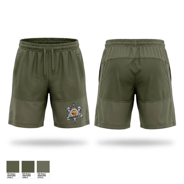 Athletic Shorts With Pockets, Crawford county sheriffs office, Police, Teamtime, Team time, sublimation, custom sports apparel, team uniforms, spirit wear, spiritwear, sports uniforms, custom shirts, team store, custom team store, fundraiser sports, apparel fundraiser