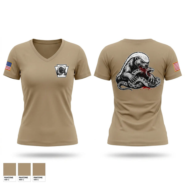 Womens Short Sleeve Vneck Shirt, 1069 MP Co., National Guard, Teamtime, Team time, sublimation, custom sports apparel, team uniforms, spirit wear, spiritwear, sports uniforms, custom shirts, team store, custom team store, fundraiser sports, apparel fundraiser