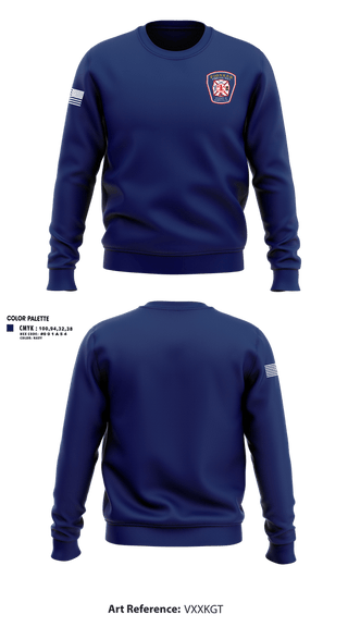 Crew Neck Sweatshirt, Marietta pioneer fire company, EMS/EMT, Teamtime, Team time, sublimation, custom sports apparel, team uniforms, spirit wear, spiritwear, sports uniforms, custom shirts, team store, custom team store, fundraiser sports, apparel fundraiser