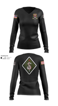 249th SNIPER COMP 51988170 Women's Long Sleeve V-neck Shirt - 42