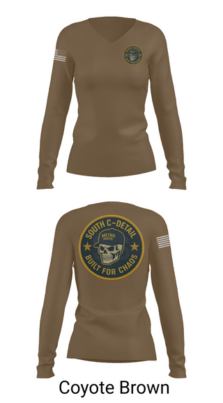 Womens Long Sleeve Vneck Shirt, , , Teamtime, Team time, sublimation, custom sports apparel, team uniforms, spirit wear, spiritwear, sports uniforms, custom shirts, team store, custom team store, fundraiser sports, apparel fundraiser