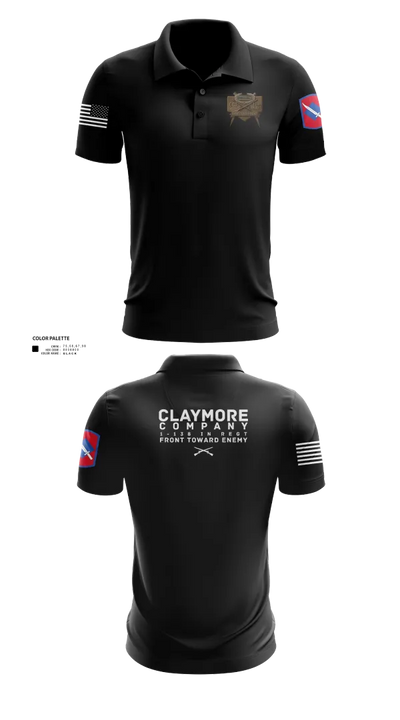 C CO 1-138 IN REGT 407460 Short Sleeve Performance Polo - 100