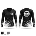 Versatile Prospects Women's Long Sleeve V-neck Shirt - 1