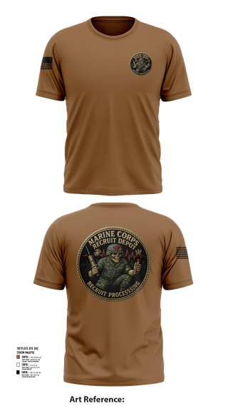 Short Sleeve Performance Shirt, Recruit Processing, , Teamtime, Team time, sublimation, custom sports apparel, team uniforms, spirit wear, spiritwear, sports uniforms, custom shirts, team store, custom team store, fundraiser sports, apparel fundraiser