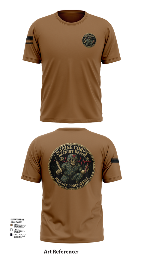 Short Sleeve Performance Shirt, Recruit Processing, , Teamtime, Team time, sublimation, custom sports apparel, team uniforms, spirit wear, spiritwear, sports uniforms, custom shirts, team store, custom team store, fundraiser sports, apparel fundraiser