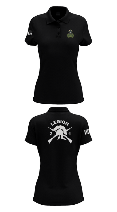 2-1 21461716 Women's Short Sleeve Performance Polo  - 35