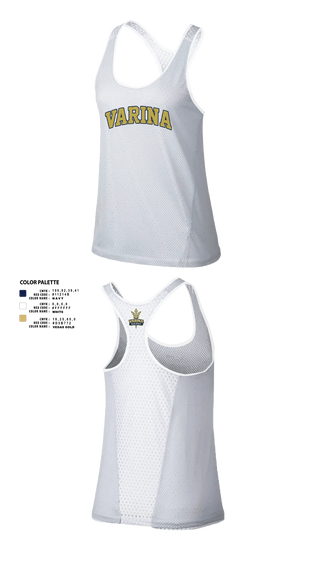Womens Track Singlet, Varina, Track & Field, Teamtime, Team time, sublimation, custom sports apparel, team uniforms, spirit wear, spiritwear, sports uniforms, custom shirts, team store, custom team store, fundraiser sports, apparel fundraiser