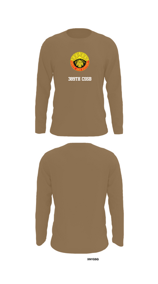 Long Sleeve Performance Shirt, 389th CSSB, , Teamtime, Team time, sublimation, custom sports apparel, team uniforms, spirit wear, spiritwear, sports uniforms, custom shirts, team store, custom team store, fundraiser sports, apparel fundraiser