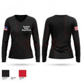 Vandalia Police Department Women's Long Sleeve V-neck Shirt - 1