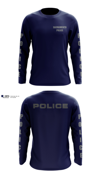 Long Sleeve Performance Shirt, Sacramento Police Marine Unit, Police, Teamtime, Team time, sublimation, custom sports apparel, team uniforms, spirit wear, spiritwear, sports uniforms, custom shirts, team store, custom team store, fundraiser sports, apparel fundraiser