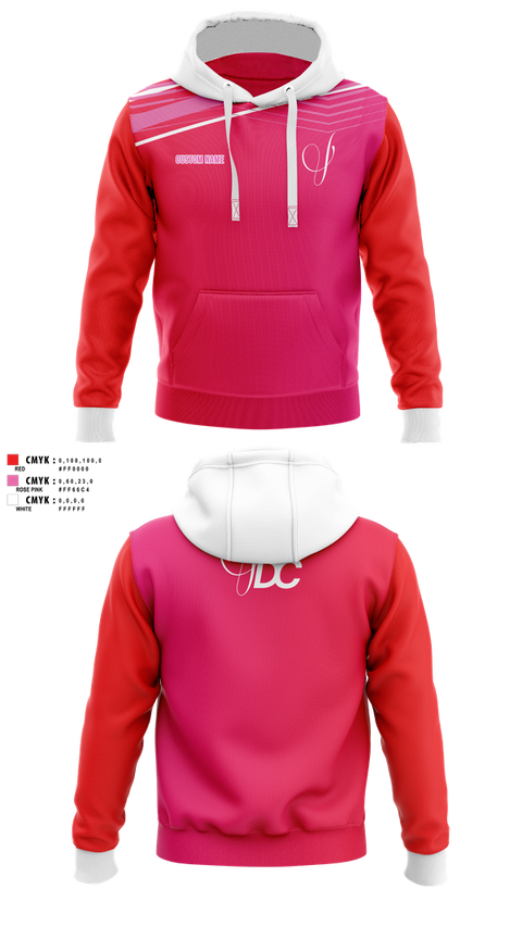 Hoodie, Viva Dance Collective, Cheer, Teamtime, Team time, sublimation, custom sports apparel, team uniforms, spirit wear, spiritwear, sports uniforms, custom shirts, team store, custom team store, fundraiser sports, apparel fundraiser