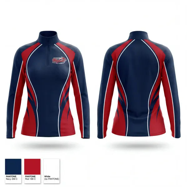 Quarter Zip Jacket, Wildcats, Softball, Teamtime, Team time, sublimation, custom sports apparel, team uniforms, spirit wear, spiritwear, sports uniforms, custom shirts, team store, custom team store, fundraiser sports, apparel fundraiser