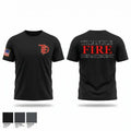 Triangle Fire Department 640386 Old School Cotton Feel Shirt - 1