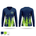 Taylor Seahawks Women's Long Sleeve V-neck Shirt - 1