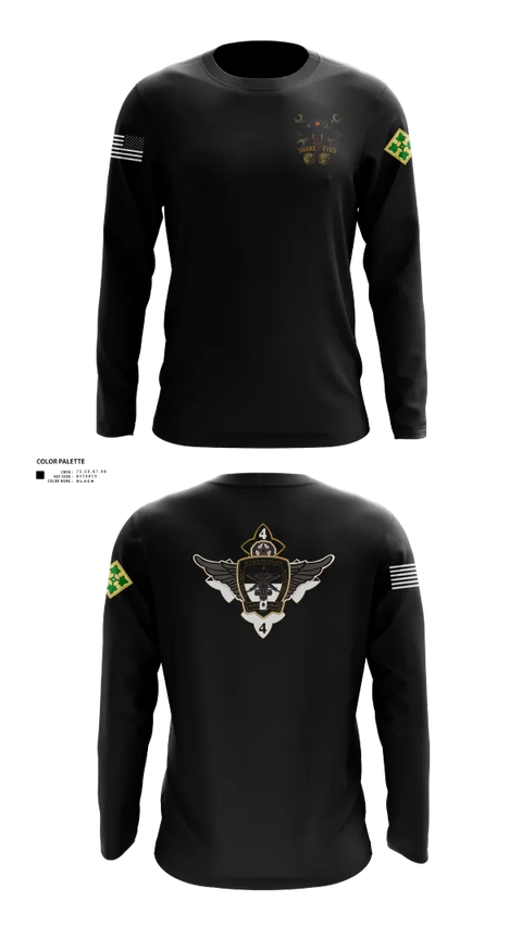 Long Sleeve Performance Shirt, 4-4 AB ECHO COMPANY, , Teamtime, Team time, sublimation, custom sports apparel, team uniforms, spirit wear, spiritwear, sports uniforms, custom shirts, team store, custom team store, fundraiser sports, apparel fundraiser
