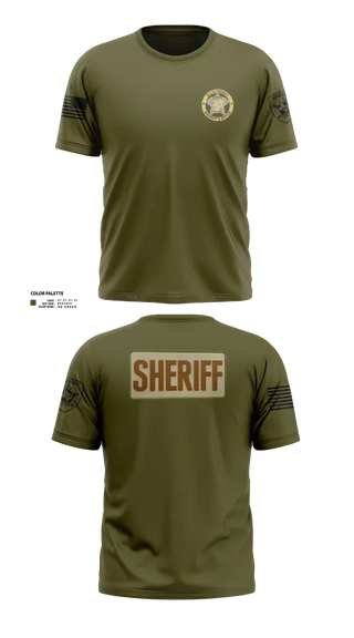 Short Sleeve Performance Shirt, Ellis County Sheriff’s Office, Police, Teamtime, Team time, sublimation, custom sports apparel, team uniforms, spirit wear, spiritwear, sports uniforms, custom shirts, team store, custom team store, fundraiser sports, apparel fundraiser