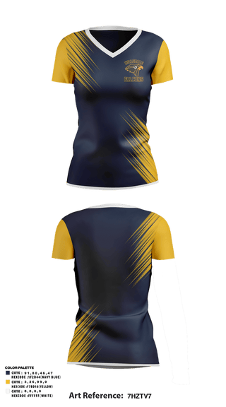 Womens Short Sleeve Vneck Shirt, Hillsdale Falcons, Softball, Teamtime, Team time, sublimation, custom sports apparel, team uniforms, spirit wear, spiritwear, sports uniforms, custom shirts, team store, custom team store, fundraiser sports, apparel fundraiser