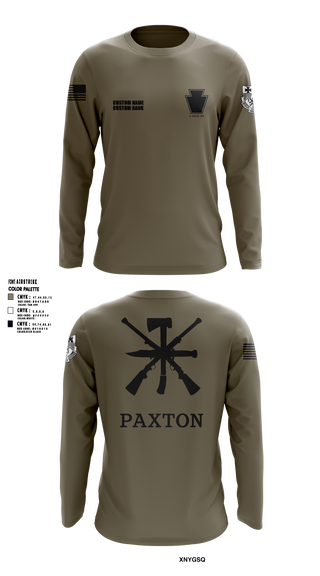 Long Sleeve Performance Shirt, 2/112, Army, Teamtime, Team time, sublimation, custom sports apparel, team uniforms, spirit wear, spiritwear, sports uniforms, custom shirts, team store, custom team store, fundraiser sports, apparel fundraiser