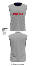Milford Eagles Pop Warner Football and Cheer 85500081 Tank Top - 9