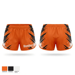 Womens Shorts, Bombers, Softball, Teamtime, Team time, sublimation, custom sports apparel, team uniforms, spirit wear, spiritwear, sports uniforms, custom shirts, team store, custom team store, fundraiser sports, apparel fundraiser