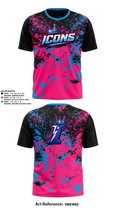 East Coast Icons Short Sleeve Performance Shirt - 11