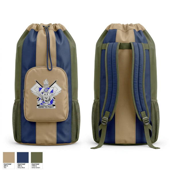 Gear Bag, 4-3 HHC, Army, Teamtime, Team time, sublimation, custom sports apparel, team uniforms, spirit wear, spiritwear, sports uniforms, custom shirts, team store, custom team store, fundraiser sports, apparel fundraiser
