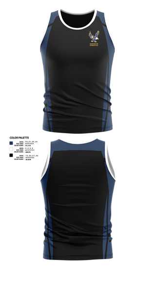 Tank Top, Barrington High School Gymnastics, Spirit Store, Teamtime, Team time, sublimation, custom sports apparel, team uniforms, spirit wear, spiritwear, sports uniforms, custom shirts, team store, custom team store, fundraiser sports, apparel fundraiser