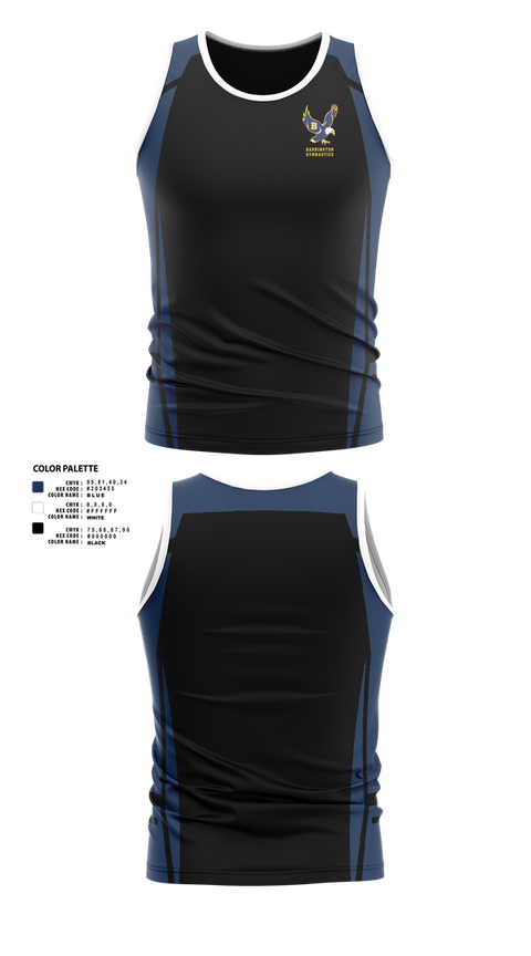 Tank Top, Barrington High School Gymnastics, Spirit Store, Teamtime, Team time, sublimation, custom sports apparel, team uniforms, spirit wear, spiritwear, sports uniforms, custom shirts, team store, custom team store, fundraiser sports, apparel fundraiser
