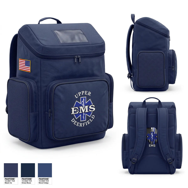Gear Bag, Upper Deerfield EMS, EMS/EMT, Teamtime, Team time, sublimation, custom sports apparel, team uniforms, spirit wear, spiritwear, sports uniforms, custom shirts, team store, custom team store, fundraiser sports, apparel fundraiser