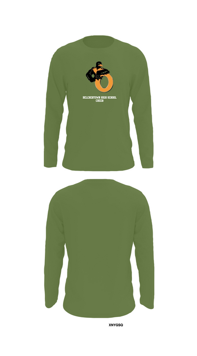 Belchertown High School Cheer 34252098 Long Sleeve Performance Shirt 23