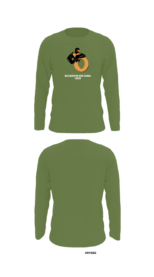 Long Sleeve Performance Shirt, Belchertown High School Cheer, Cheer, Teamtime, Team time, sublimation, custom sports apparel, team uniforms, spirit wear, spiritwear, sports uniforms, custom shirts, team store, custom team store, fundraiser sports, apparel fundraiser