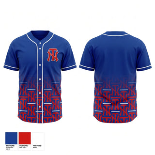 Full Button Baseball Jersey, Throgs Neck Little League, Baseball, Teamtime, Team time, sublimation, custom sports apparel, team uniforms, spirit wear, spiritwear, sports uniforms, custom shirts, team store, custom team store, fundraiser sports, apparel fundraiser
