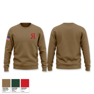 Crew Neck Sweatshirt, 217th Transportation Co., Army, Teamtime, Team time, sublimation, custom sports apparel, team uniforms, spirit wear, spiritwear, sports uniforms, custom shirts, team store, custom team store, fundraiser sports, apparel fundraiser